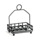 Tablecraft 593RBK Condiment Caddy Black