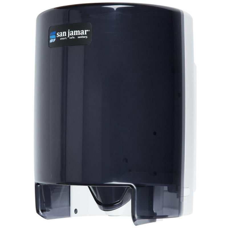 San Jamar T400TBK Centerpull Towel Dispenser - Black Pearl