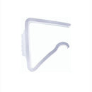 Carlisle 5CC50PC-12 Marko Plastic Velcro Clip - White