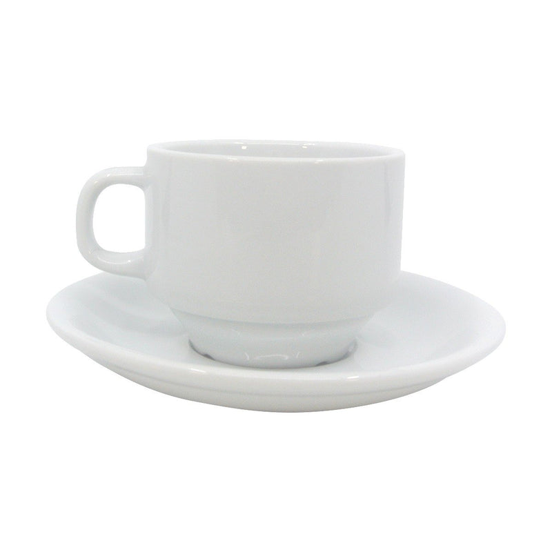 Vertex ARG-52 Argyle 8 Oz Cup Cappuccino Stack 12/Case