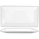 ITI SP-50 14.5"X8.25" Rectangular Platter Slope White