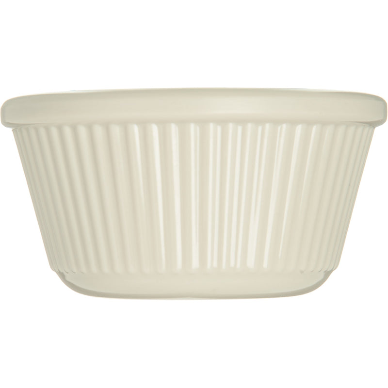 Carlisle S282-42 3 Oz Fluted Ramekin Bone