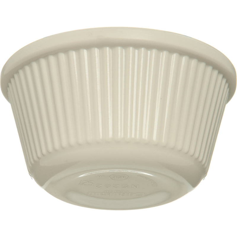 Carlisle S282-42 3 Oz Fluted Ramekin Bone