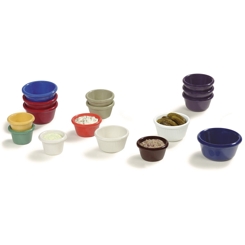 Carlisle S282-42 3 Oz Fluted Ramekin Bone