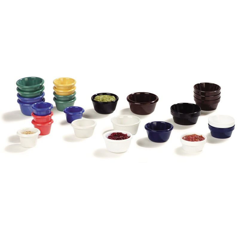 Carlisle S282-42 3 Oz Fluted Ramekin Bone