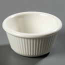 Carlisle S282-42 3 Oz Fluted Ramekin Bone