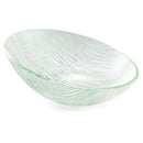Tablecraft AB176 17" x 7" Oval Acrylic Bowl