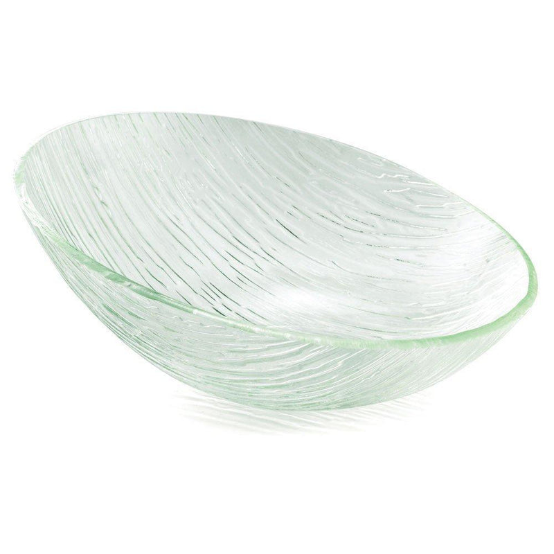 Tablecraft AB176 17" x 7" Oval Acrylic Bowl
