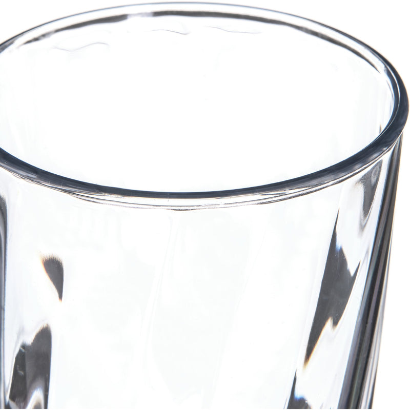 Carlisle 4366607 12 Oz Swirl Tumbler Clear