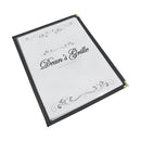 MCV-2BK Double Fold Menu Cover 9.25x12 Letter Size