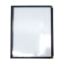 MCV-2BK Double Fold Menu Cover 9.25x12 Letter Size
