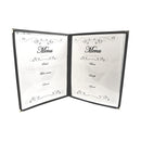 MCV-2BK Double Fold Menu Cover 9.25x12 Letter Size