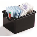 Carlisle 4550-03 Sugar Caddy Black Holds 20 Packs