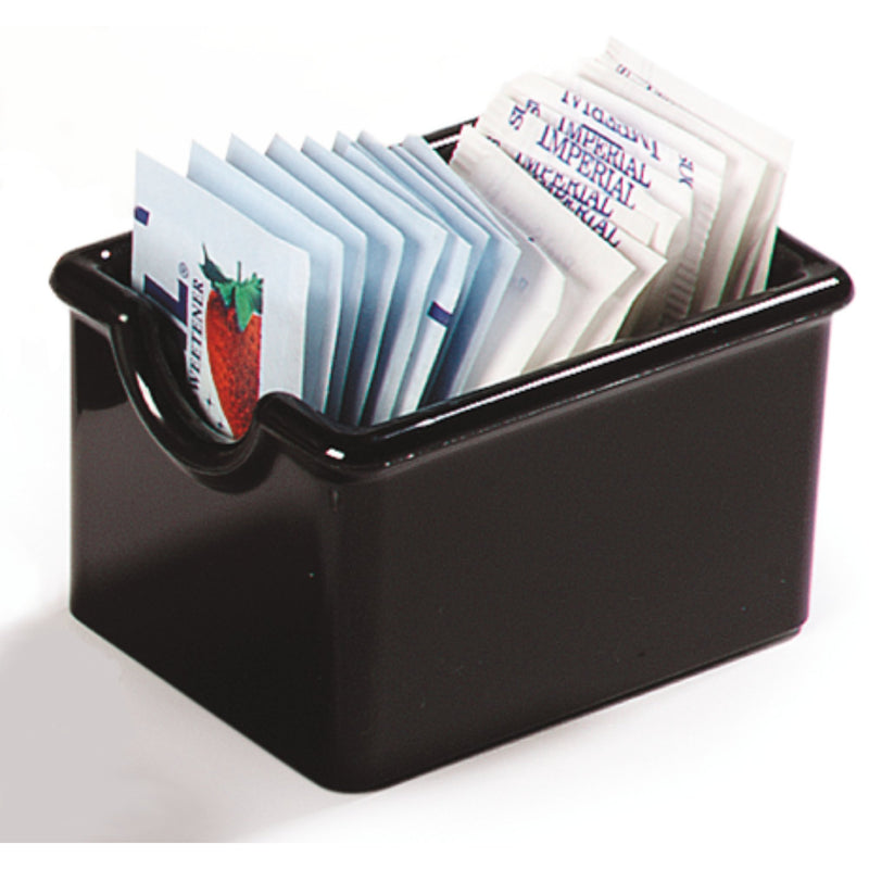 Carlisle 4550-03 Sugar Caddy Black Holds 20 Packs
