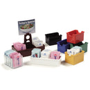 Carlisle 4550-03 Sugar Caddy Black Holds 20 Packs