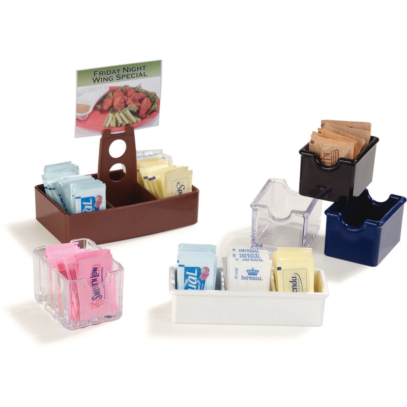 Carlisle 4550-03 Sugar Caddy Black Holds 20 Packs