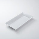 American Metalcraft MEL23 18"X8.25"X2" Rectangular Endurance Melamine Platter
