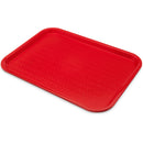 Carlisle CT1216-05 12"X16" Fast Food Tray Red
