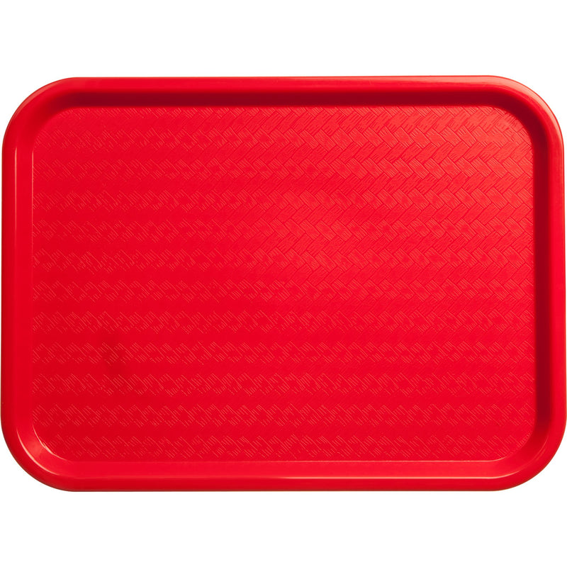 Carlisle CT1216-05 12"X16" Fast Food Tray Red