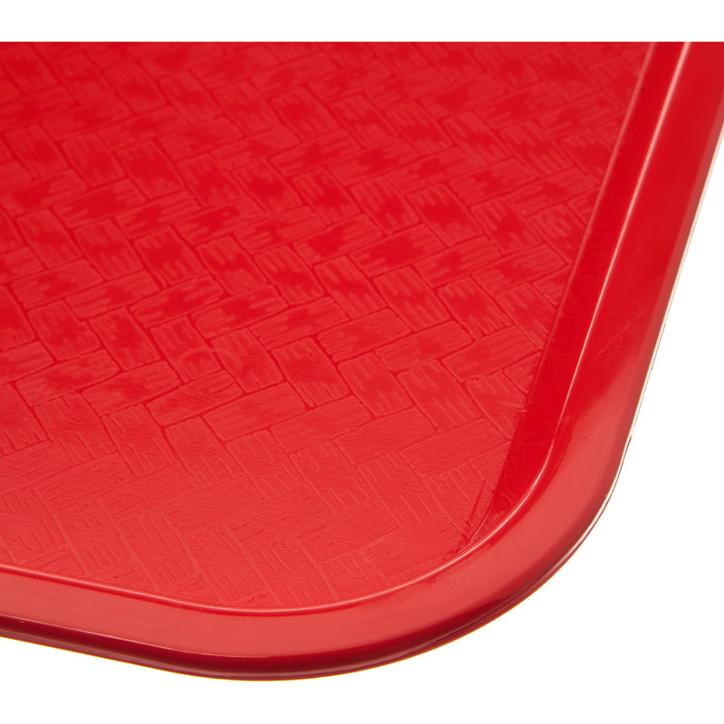 Carlisle CT1216-05 12"X16" Fast Food Tray Red
