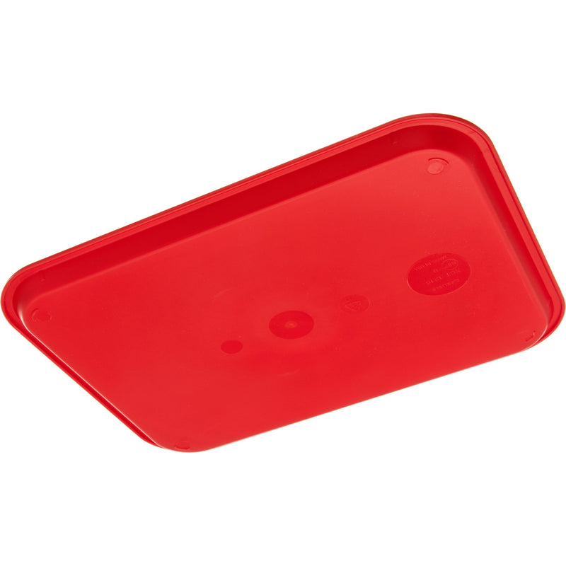 Carlisle CT1216-05 12"X16" Fast Food Tray Red