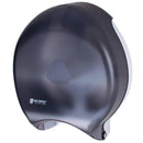 San Jamar R6000TBK Classic 12" Single Roll Jumbo Toilet Tissue Dispenser - Black Pearl