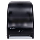 San Jamar T1400TBK Smart System Classic Hands Free Roll Towel Dispenser - Black Pearl