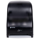 San Jamar T1400TBK Smart System Classic Hands Free Roll Towel Dispenser - Black Pearl