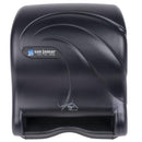 San Jamar T8490TBK Smart Essence Oceans Hands Free Paper Towel Dispenser - Black Pearl