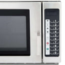 Amana RFS12TS Medium Duty Stainless Steel Commercial Microwave with Push Button Controls - 120V, 1200W