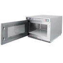 Panasonic NE-12521 Stainless Steel Medium Duty Commercial Microwave Oven - 120V, 1200W