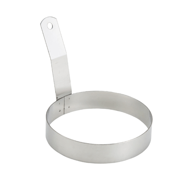 Winco EGR-5 Stainless Steel Round Egg Ring 5"