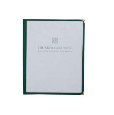 Thunder Group PLMENU-1BR Single Menu Cover, 81/2" X 11" Brown