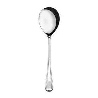 Thunder Group SLBF105 Stainless Steel 9 3/4" Luxor Spoon, Solid