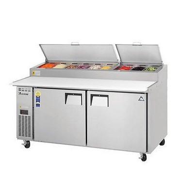 Everest EPPR2 71" Double Door Pizza Prep Table