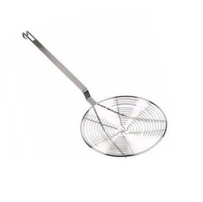 Thunder Group SLSKS009  9" Nickel Plated Spiral Wire Skimmer