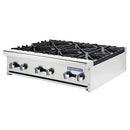 Radiance TAHP-36-6 36"W 6 Burners Gas Hot Plate