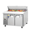 Everest EPR2 48" Standard Top Sandwich Prep Table (Side Mount)