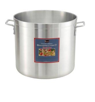 Winco ALHP-120  120 Qt Extra Heavy Duty Aluminum Stock Pot