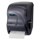 San Jamar T1190TBK Lever Roll Towel - w/Auto Transfer - Oceans - Black Pearl