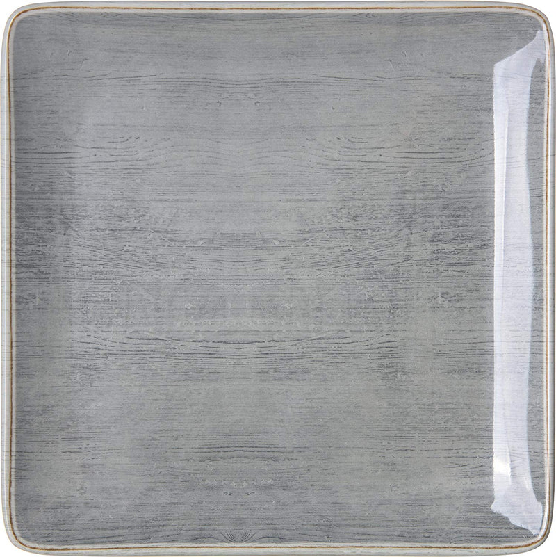 Carlisle Grove 6400918 Melamine Square Plate 9" Smoke