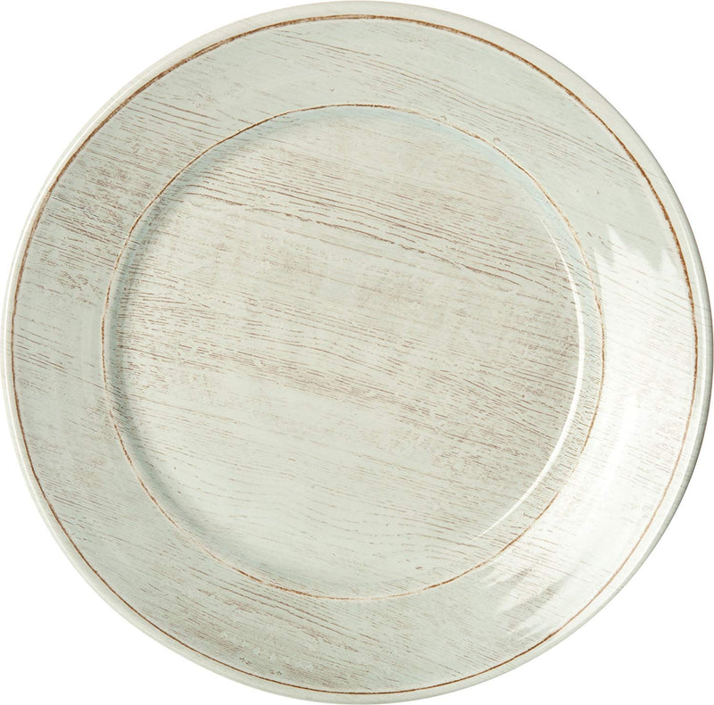 Carlisle Grove 6400406 Buff Melamine Round Charger 12.5"
