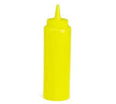 Tablecraft 108M 8 Oz  Mustard Squeeze Bottle With Standard Tip
