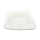 Tablecraft MB135 White Square Melamine Serving Bowl