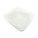 Tablecraft MB135 White Square Melamine Serving Bowl