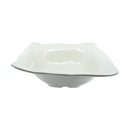 Tablecraft MB135 White Square Melamine Serving Bowl