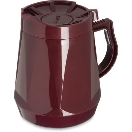Carlisle Dinex DX115061 Cranberry Insulated Beverage Server Half Liter