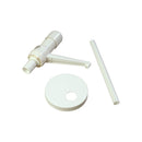 Carlisle 38610110P White 9" Dip Tube Pump and Lid