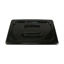 Cambro 40CWCH110 Camwear  Black 1/4 Size Handled Lid