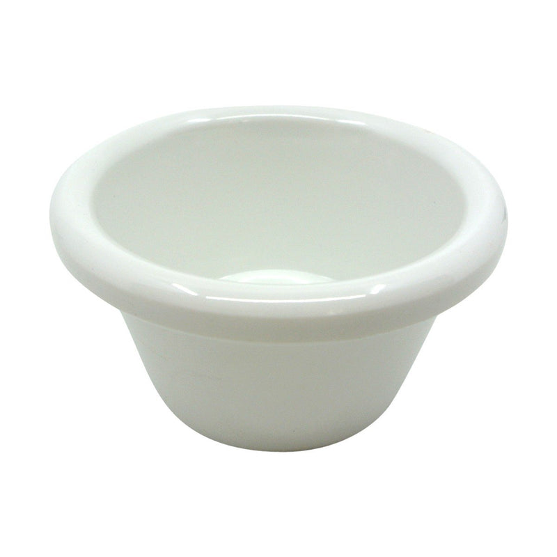 Tablecraft RAM3B 3 Oz Plain Ramekin Melamine Bone
